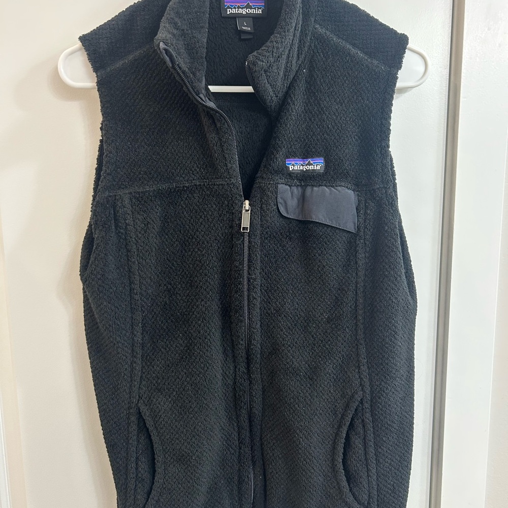 Patagonia Charcoal Fleece Vest